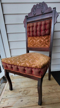 Antique Victorian Furniture.  Original Upholstery and Finish