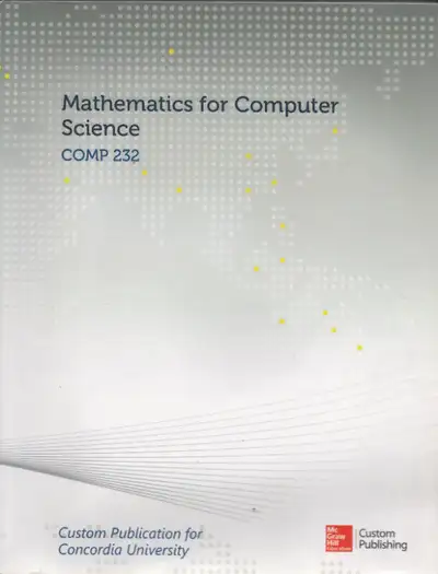 Mathematics For Computer Science Concordia Comp 232, View more
