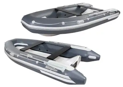 One last 420 RIB left in stock! Fantastic craftsmanship. Grey Boat - white hull, no console. Reinfor...