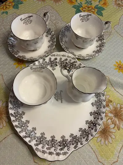 Royal Albert 25th Anniversary Tea Set, View more