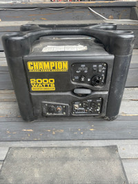 Champion 2000w inverter generator