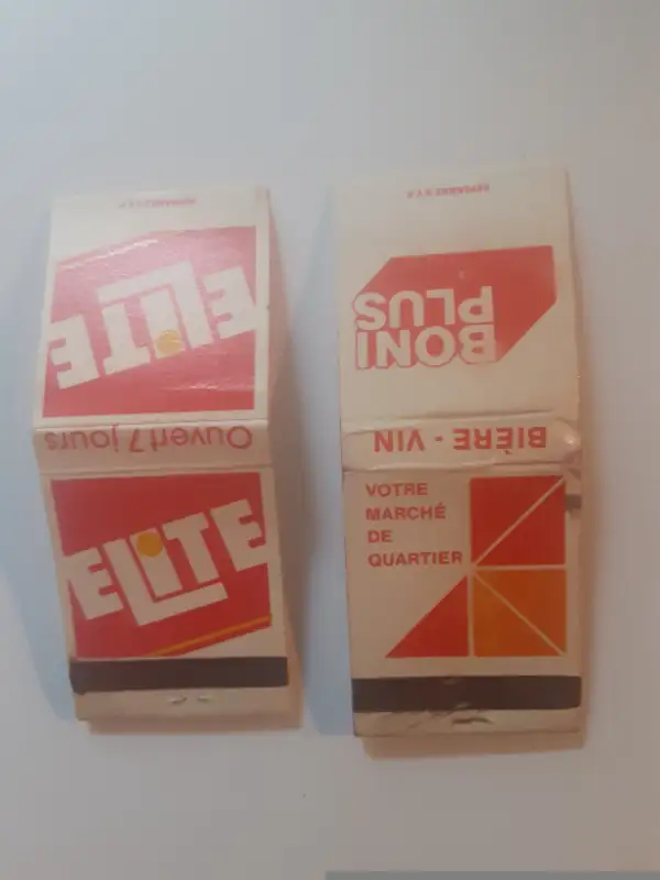 LOT DE CARTONS D'ALUMETTES VINTAGES D'ANCIEN DEPANNEUR DU QUEBEC in Arts & Collectibles in Laval / North Shore - Image 11