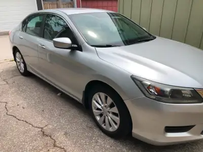2014 Honda Accord with 133800km 4 door, 4cyl, automatic transmission, heated front seats, power driv...