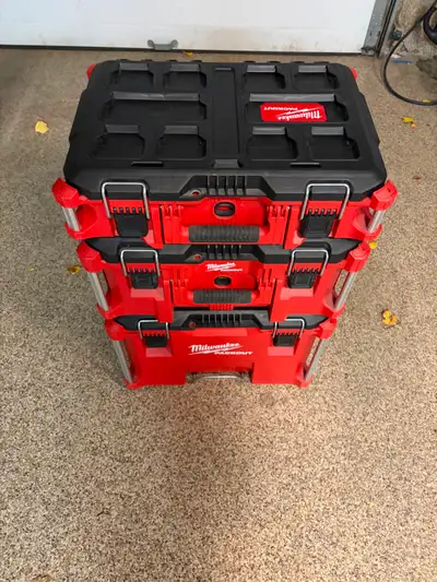 Like New Milwaukee Packout (3 boxes), View more