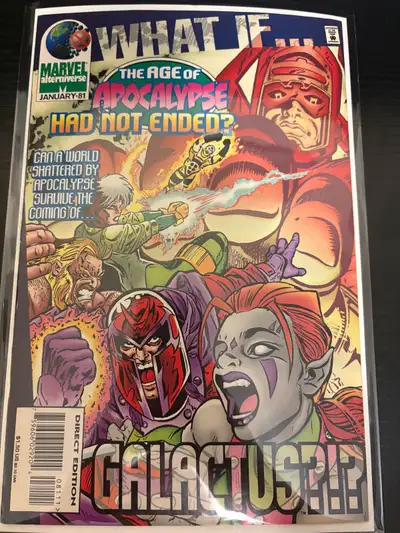 Marvel Comic What If - Issue #81 Age of Apocalypse, View more
