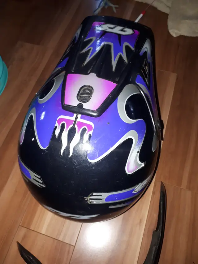 Motorcycle Dirt Bike Helmet on/off road in Motorcycle Parts & Accessories in Ottawa - Image 4