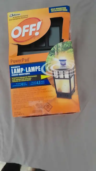 Off.masquito lamp., View more