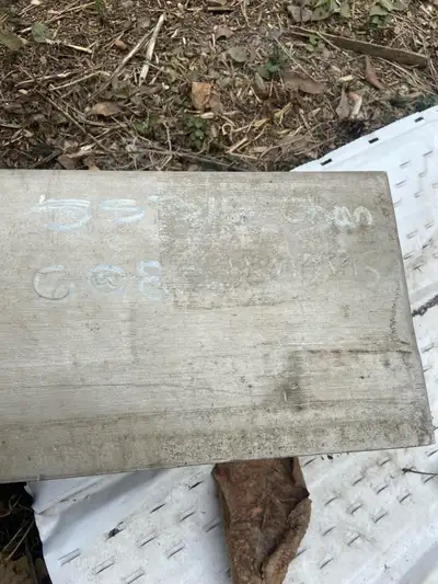 These pieces are new but have been sitting outside a few years. 316 stainless steel C channel 2”x6”x...