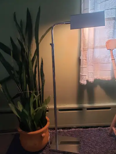 Vintage OMI Halogen Floor Lamp – Swiss Modern / MCM Chrome, View more