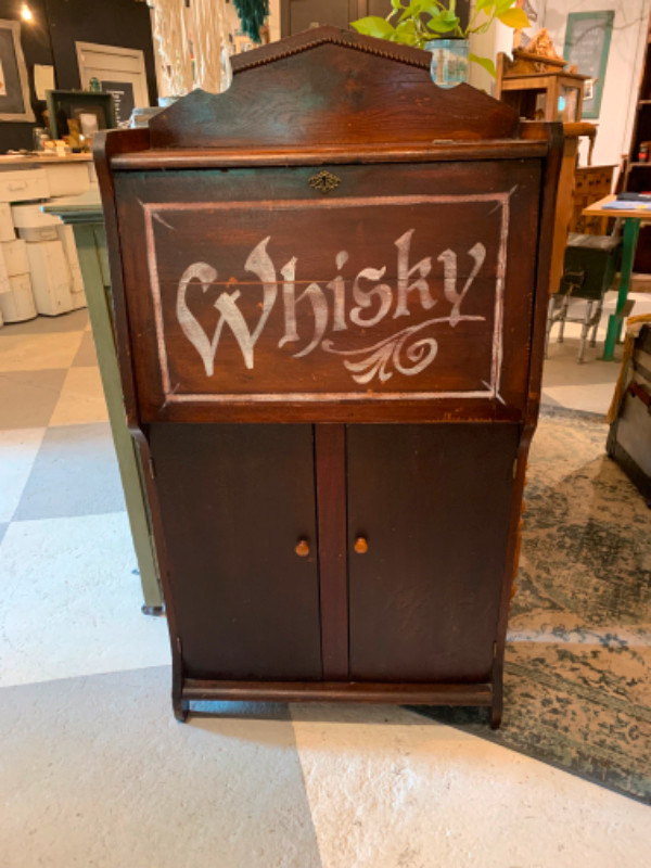 Great Antique Whisky Bar! in Hutches & Display Cabinets in London