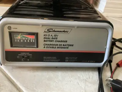 Schumacher®10/2 A, I2V DUAL RATE BATTERY CHARGER, View more