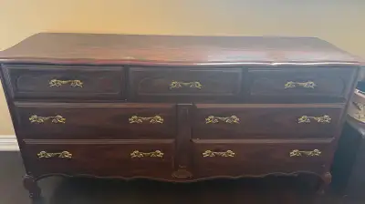 Vintage Wooden Dresser, View more