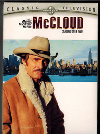 Brand New Factory Sealed TV DVD McCloud seasons 1 and 2