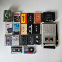 Cassette Player, Walkman & Tapes