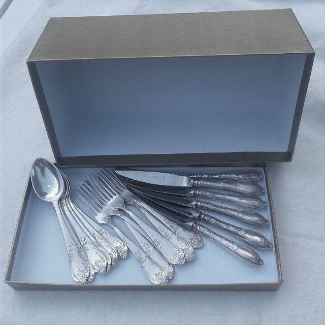 Antique USSR Melchior, aka German cutlery set for six 1960s in Arts & Collectibles in Markham / York Region