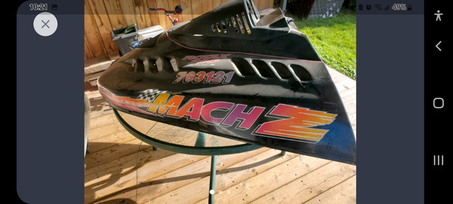 95 skidoo mach z hood in Snowmobiles Parts, Trailers & Accessories in Renfrew - Image 2