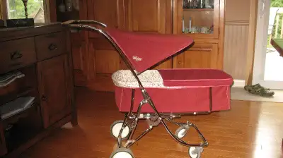 GENDRON RED BABY PRAM, View more