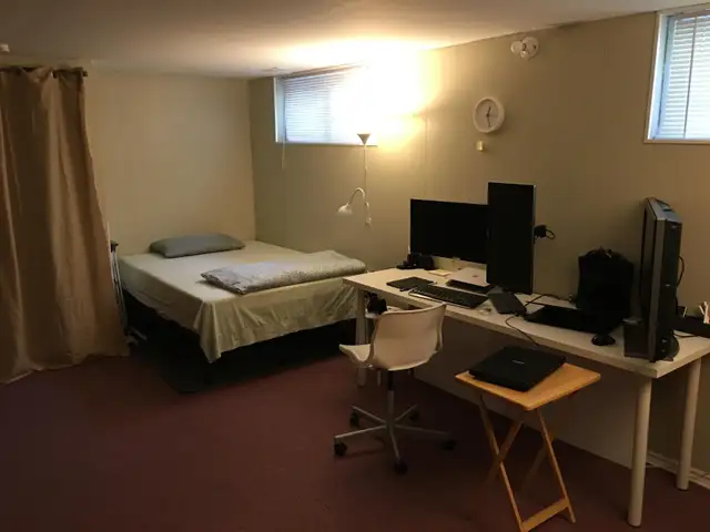 Bachelor basement studio @ Brchmnt-Sheppard near DVP/Fairview in Long Term Rentals in City of Toronto - Image 3