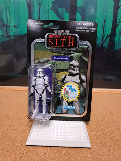 2010. New and sealed. Foil Variant. Boba Fett promo sticker.