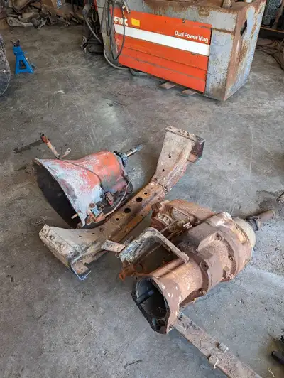 1977 Mopar big block 727 and New Process 203 transfer case, I'm not sure what condition everything i...