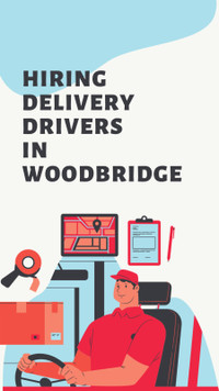 Delivery Driver hiring in Woodbridge