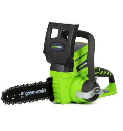 Mississauga, Brandnew Greenworks 24V 10-Inch Cordless Chainsaw $240 sealed box 2Ah Battery and Charg...