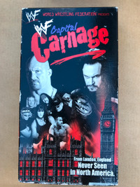 Wrestling VHS Video - Capital Carnage