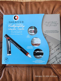 Sheaffer Classic Galligraphy set.