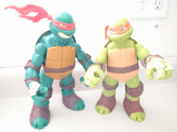 Teenage Mutant Ninja Turtles Michelangelo & Raphael  Action Figu