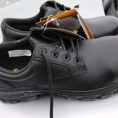 Terra F2413-1 SAFETY SHOES, LACE-UP, BLACK LEATHER/POLYURETHANE/, View more