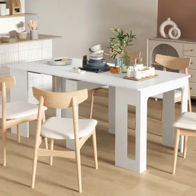 Extendable Dining Table, Expandable Kitchen Table for Small Spac, View more