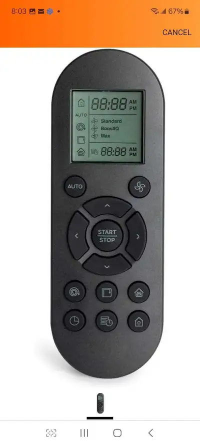 Remote Control for Eufy RoboVac 115, RoboVac 12, RoboVac 30, View more
