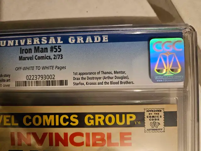 Ironman 55 cgc 9.2 in Comics & Graphic Novels in City of Toronto - Image 4