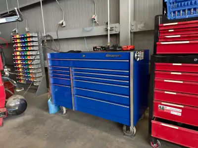Snap-on KRL761 Royal Blue Tool Box - 54" Wide x 24" Deep, View more