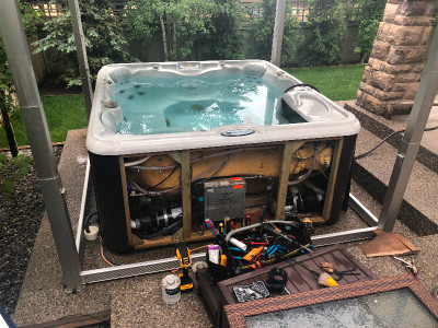 JACUZZI SPABERRY DYNASTY HOT TUB SERVICE REPAIR MAINTENANCE