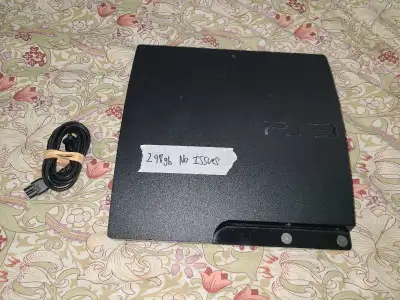 Playstation 3 Slim Console 298 GB & Cable, View more