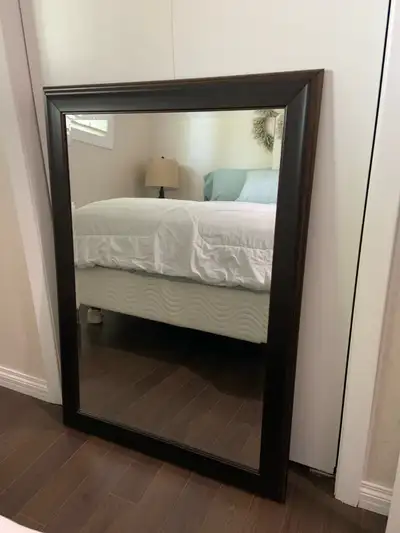 29x41” framed mirror,like new condition, View more