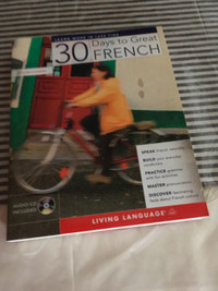 30 Days to Great French Book with Audio CD Included