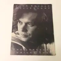 1988 John Cougar Mellencamp Lonesome Jubilee Tour Book Program
