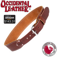 NEW * Top Quality Leather Work Belt, Large