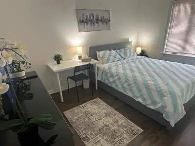 AVAIL JUNE 21_FURNISHED PRIVATE ROOM FOR RENT, WIFI, PARKG