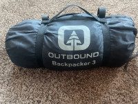 Outbound backpacker 3 tent