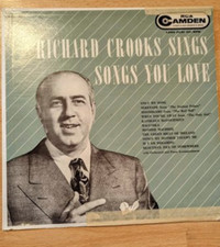Richard Crooks Sings Songs You Love Vinyl Record