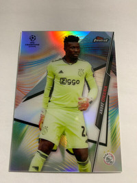 Andre Onana Topps Finest Champions League 2020/21 #60 Ajax NM/MT