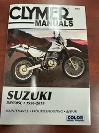 Clymer Manual - Suzuki DR650