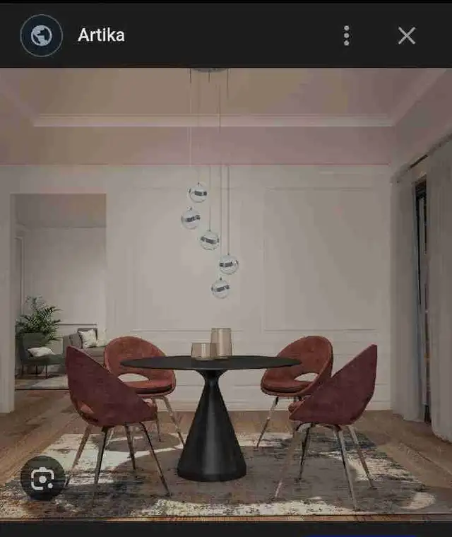 Artika Wavey 5-Light LED Pendant Fixture in Indoor Lighting & Fans in City of Montréal - Image 3