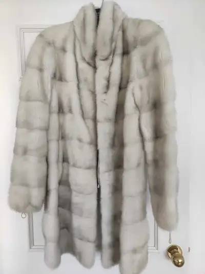 Mink fur coat, View more