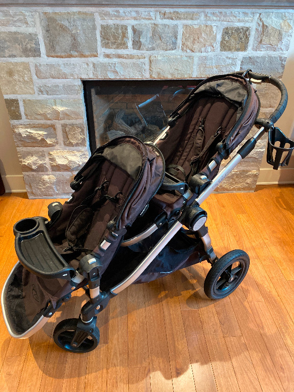 Poussette Baby Jogger City select 1-2 enfants avec sac transport dans Poussettes, porte-bébés et sièges d'auto  à Laval/Rive Nord - Image 2