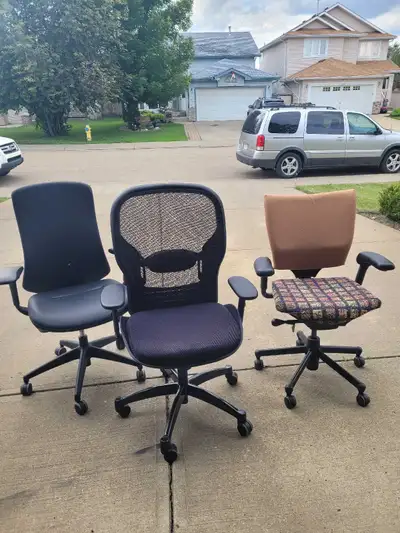 New office task chairs. Very comfortable and good quality