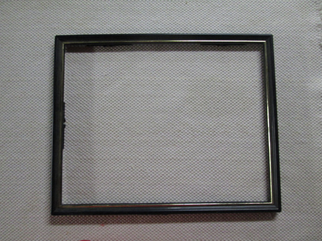picture frame #1  (11x14 black plastic) in Hobbies & Crafts in Peterborough